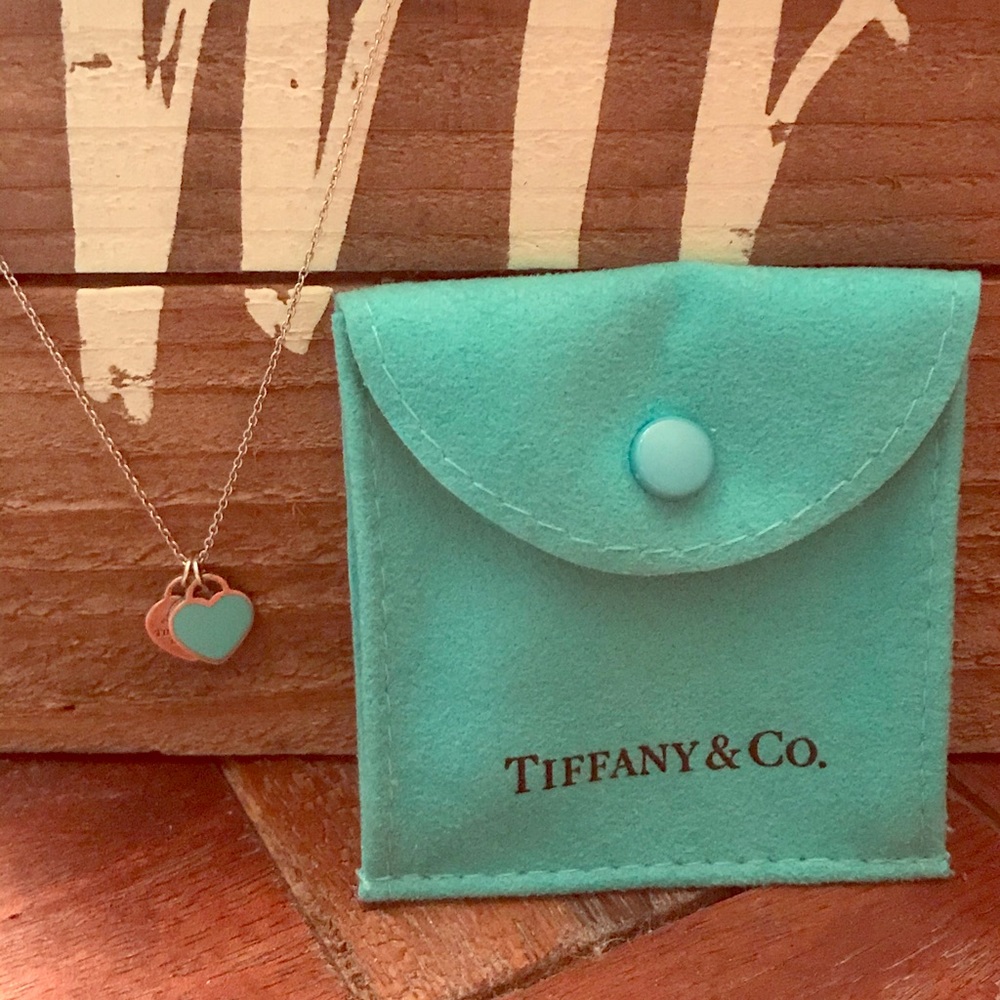 Mini Double Heart Tag Pendant